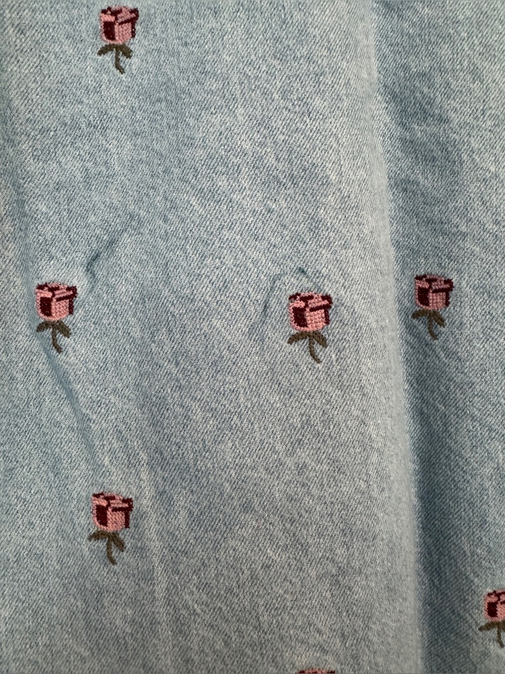 Farm Rio Rose Embroidered Denim
Jacket - Picture 15 of 16